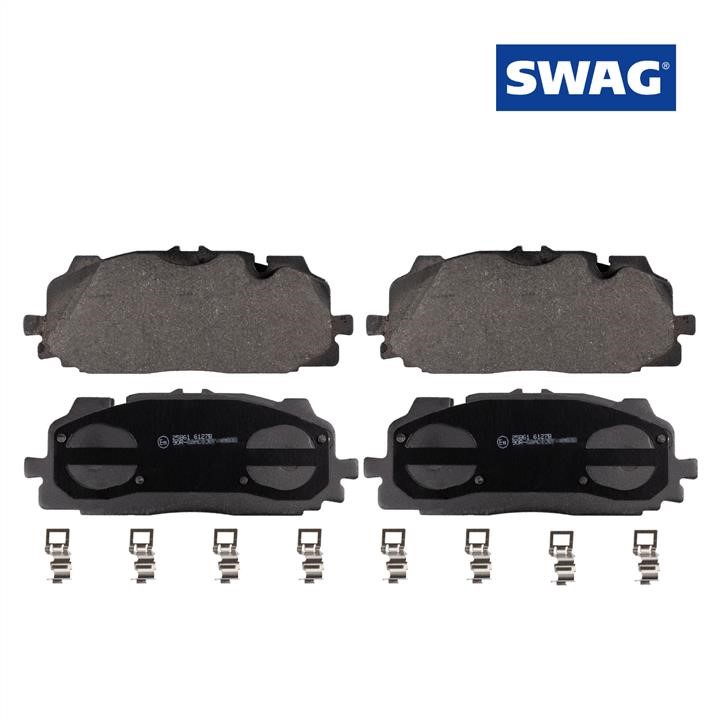SWAG 33 10 7558 Brake Pad Set, disc brake 33107558