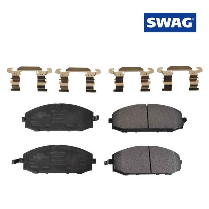 SWAG 33 10 5394 Brake Pad Set, disc brake 33105394