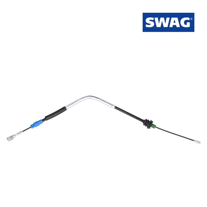 SWAG 33 10 4453 Cable Pull, parking brake 33104453
