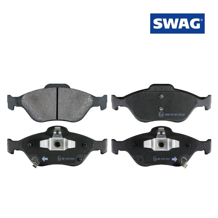 SWAG 33 10 6452 Brake Pad Set, disc brake 33106452