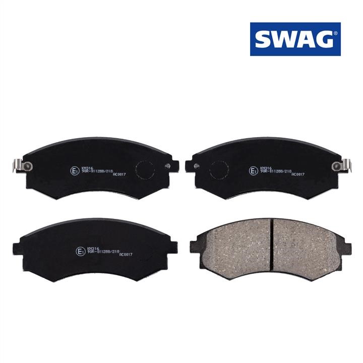 SWAG 33 10 5121 Brake Pad Set, disc brake 33105121