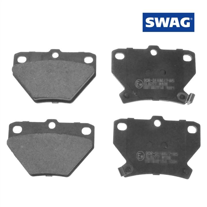 SWAG 33 10 7341 Brake Pad Set, disc brake 33107341