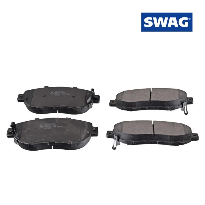 SWAG 33 10 5432 Brake Pad Set, disc brake 33105432