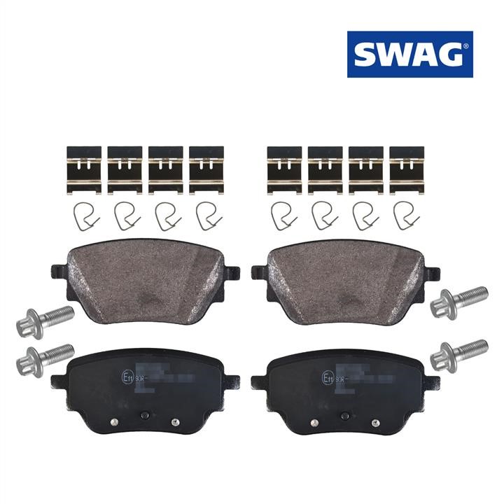 SWAG 33 10 7351 Brake pad set 33107351 33107351 SWAG Brake pad set