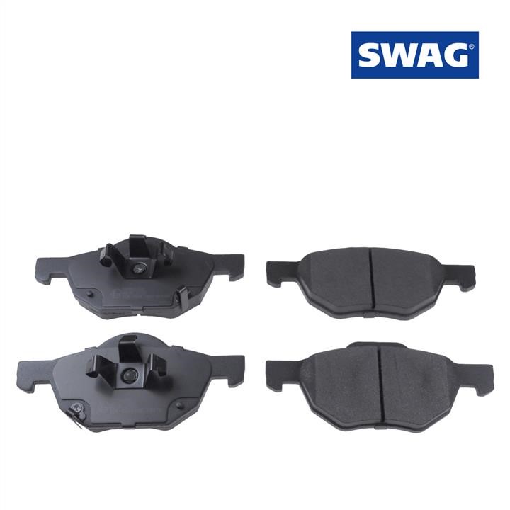 SWAG 33 10 6509 Brake pad set 33106509 33106509 SWAG Brake pad set