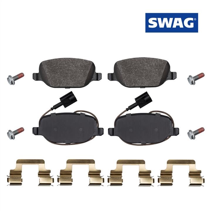 SWAG 33 10 5079 Brake Pad Set, disc brake 33105079