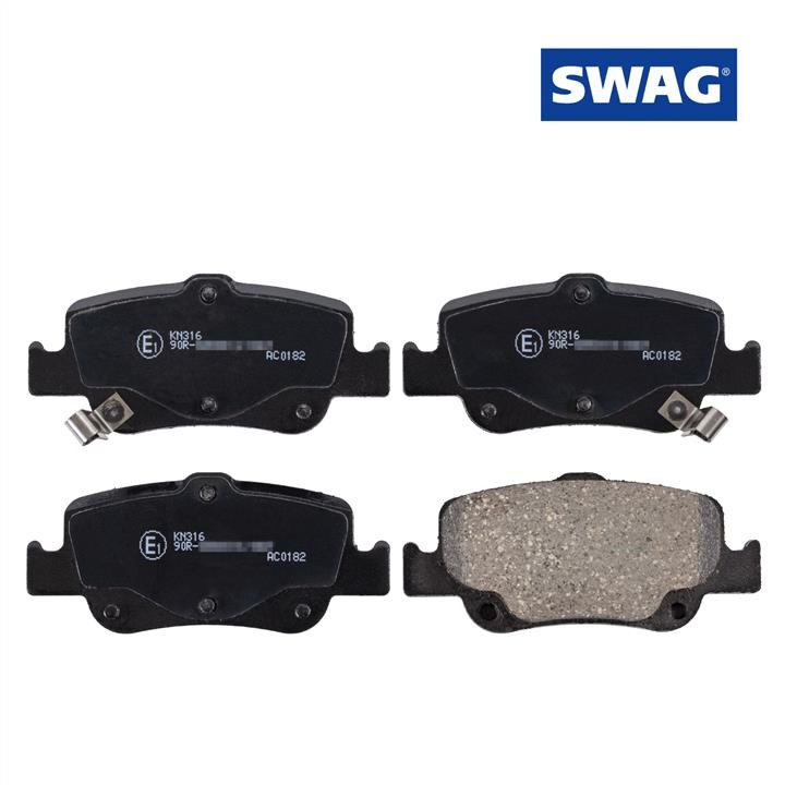 SWAG 33 10 7531 Brake pad set 33107531 33107531 SWAG Brake pad set