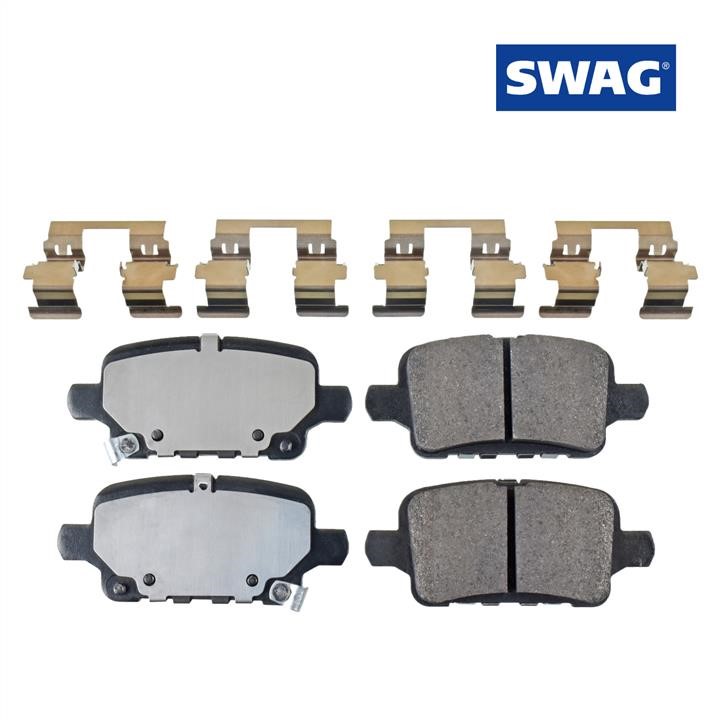 SWAG 33 10 7489 Brake pad set 33107489 33107489 SWAG Brake pad set
