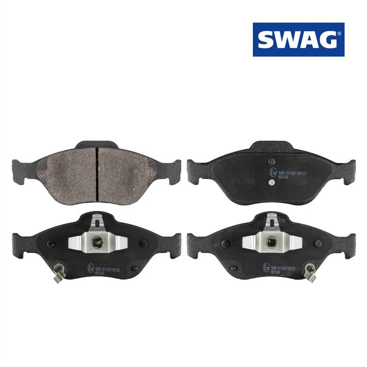 SWAG 33 10 7129 Brake Pad Set, disc brake 33107129