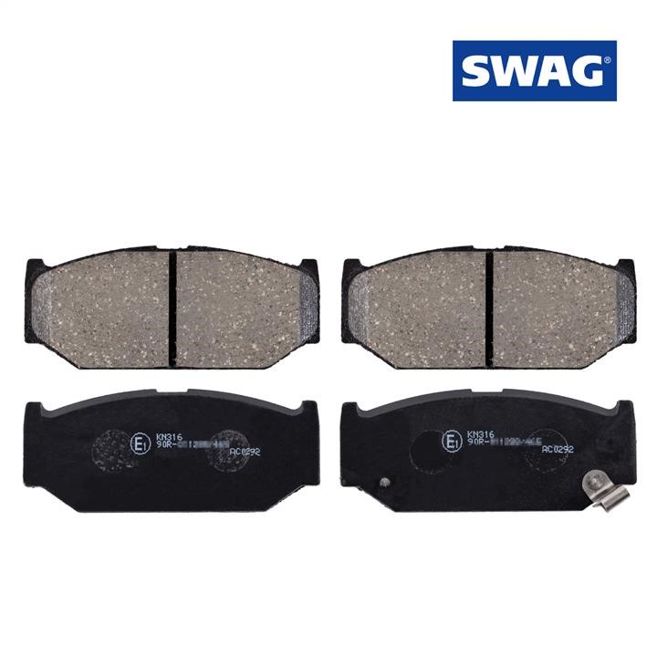 SWAG 33 10 5084 Brake Pad Set, disc brake 33105084