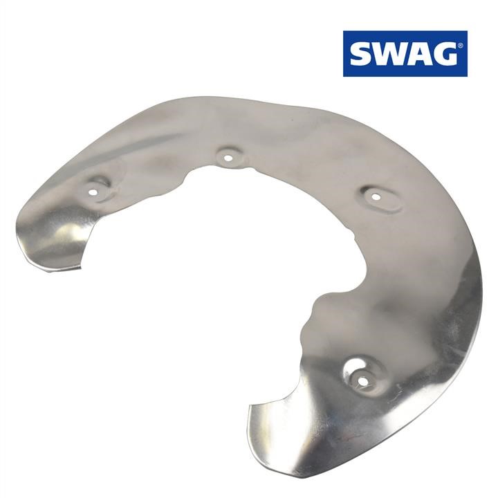 Brake dust shield Audi Q5: 33106405 SWAG Brake dust shield