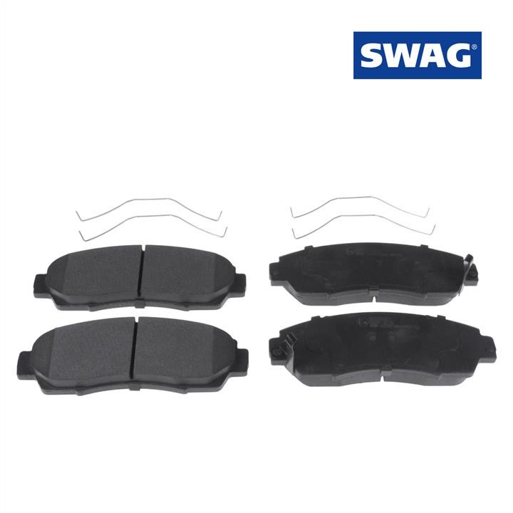 SWAG 33 10 6350 Brake Pad Set, disc brake 33106350