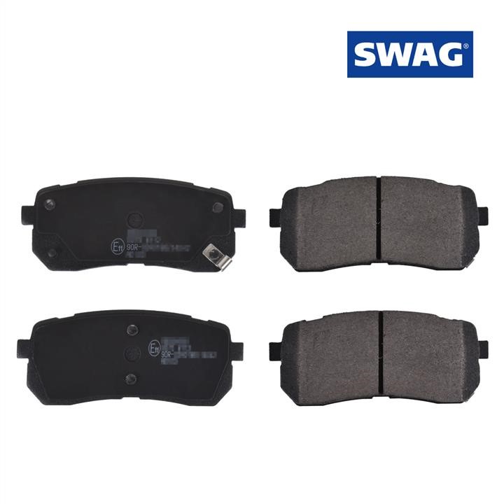 SWAG 33 10 6543 Brake Pad Set, disc brake 33106543