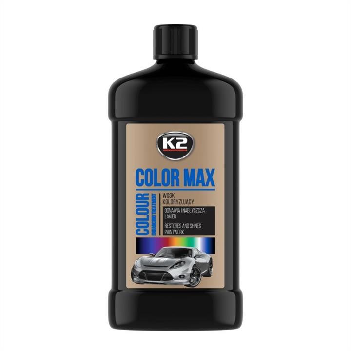 K2 K025CA Shading polishing wax K2 COLOR MAX, black, 500ml K025CA