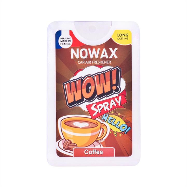 Nowax NX00139 Air freshener Nowax WOW Spray 18 ml Coffee NX00139