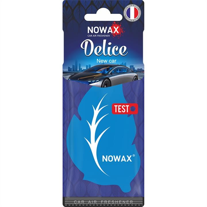 Nowax NX00082 Air freshener Nowax Delice - New Car NX00082