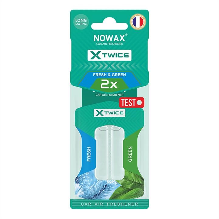Nowax NX00154 Double capsule air freshener Nowax X Twice – Fresh & Green NX00154
