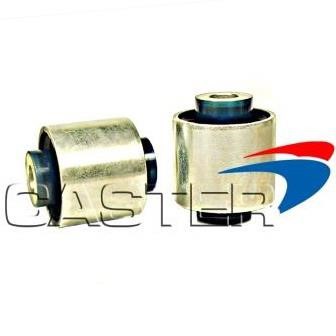 Caster RFU2465 Silent block, rear upper arm, polyurethane RFU2465