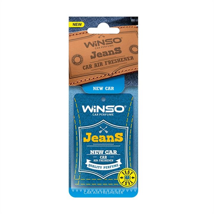 Winso 537560 Air Freshener Jeans, cellulose fragrance, New Car 537560