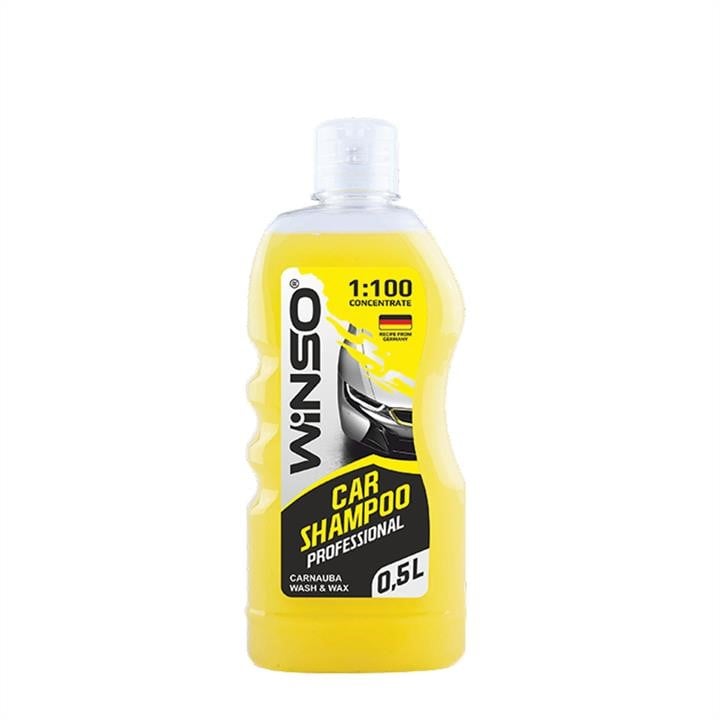 Winso 810890 Car Shampoo Car Shampoo Carnauba Wash&Wax Concentrate, 0,5 l 810890