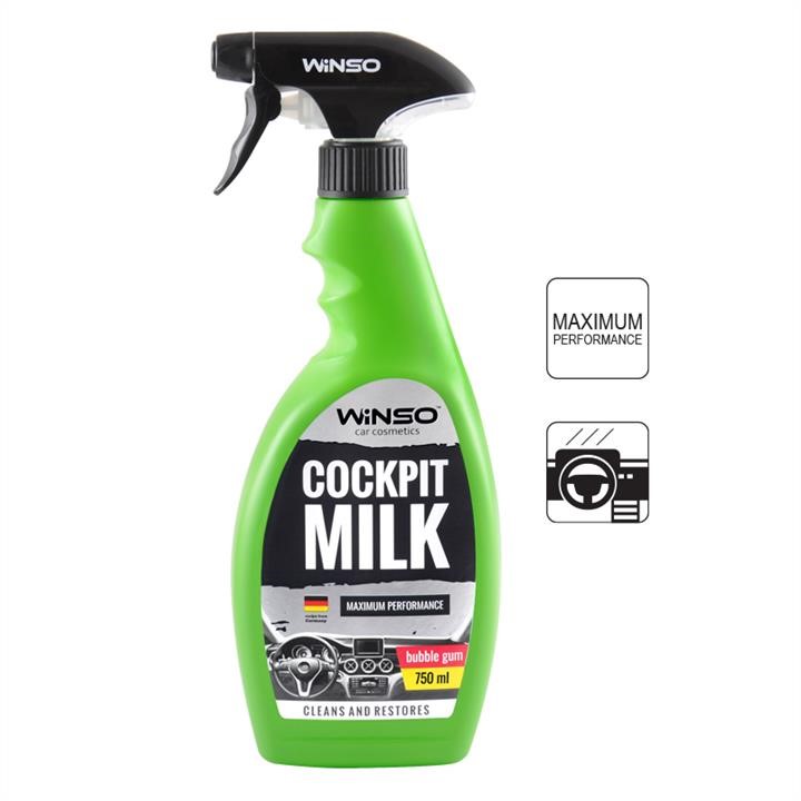 Winso 875118 Polirol-milk for dashboard Professional Cockpit milk Bubble gum, 750 ml 875118