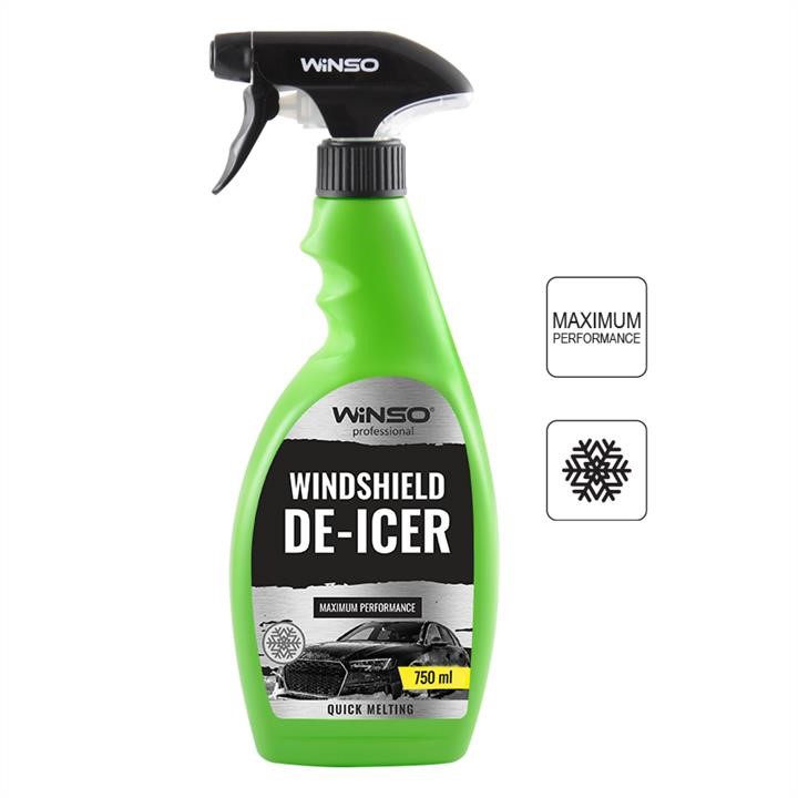 Winso 875124 Glass and lock defroster Professional Windshield De-Icer, 750 ml 875124