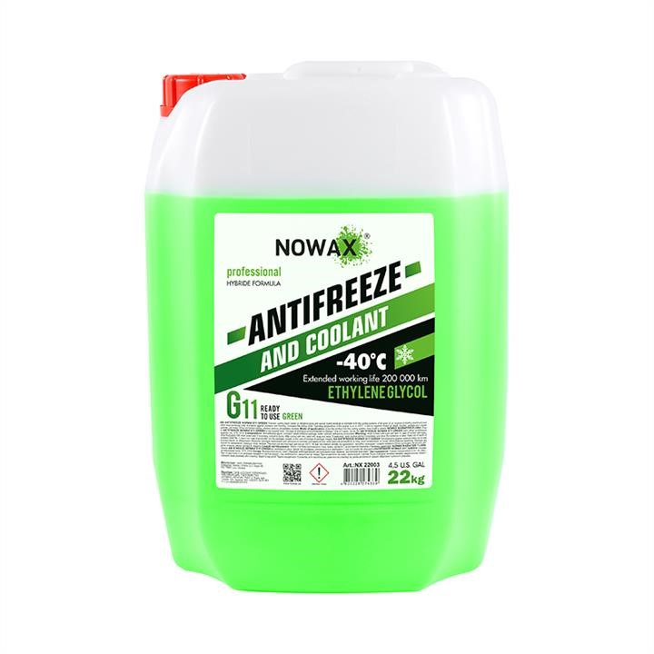 Nowax NX22003 Nowax Antifreezee G11 22kg Green ready-mixed solution NX22003