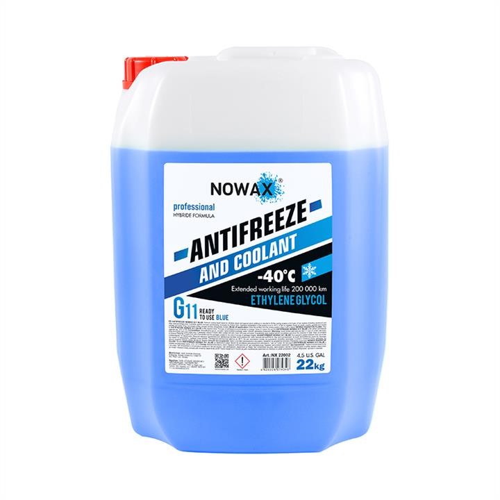 Nowax NX22002 Nowax Antifreezee G11 22kg Blue ready-mixed solution NX22002