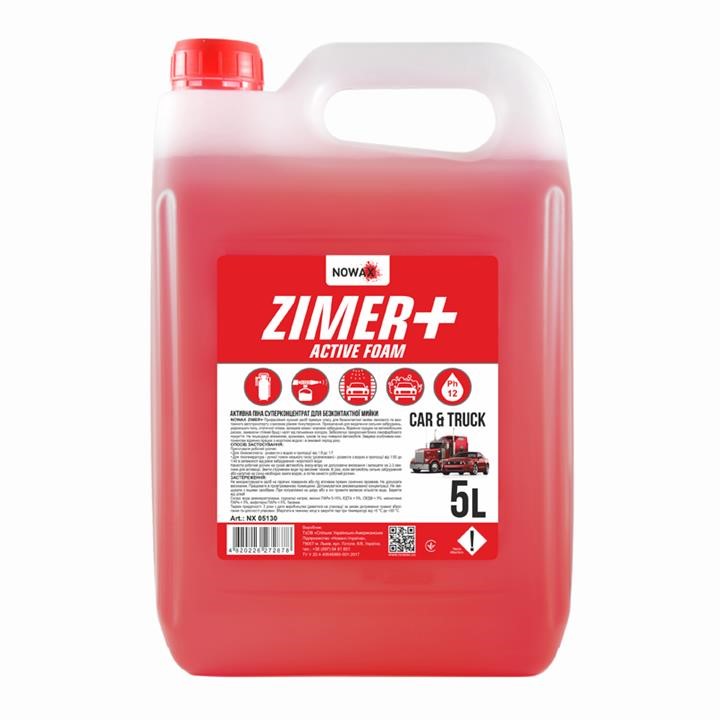 Nowax NX05130 Nowax Zimer+ Active Foam super concentrate 5L NX05130