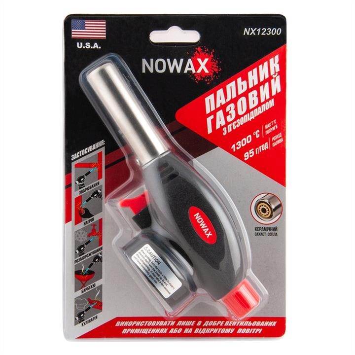 Nowax Nowax gas burner per cylinder, nozzle: O 20mm, length 60mm – price