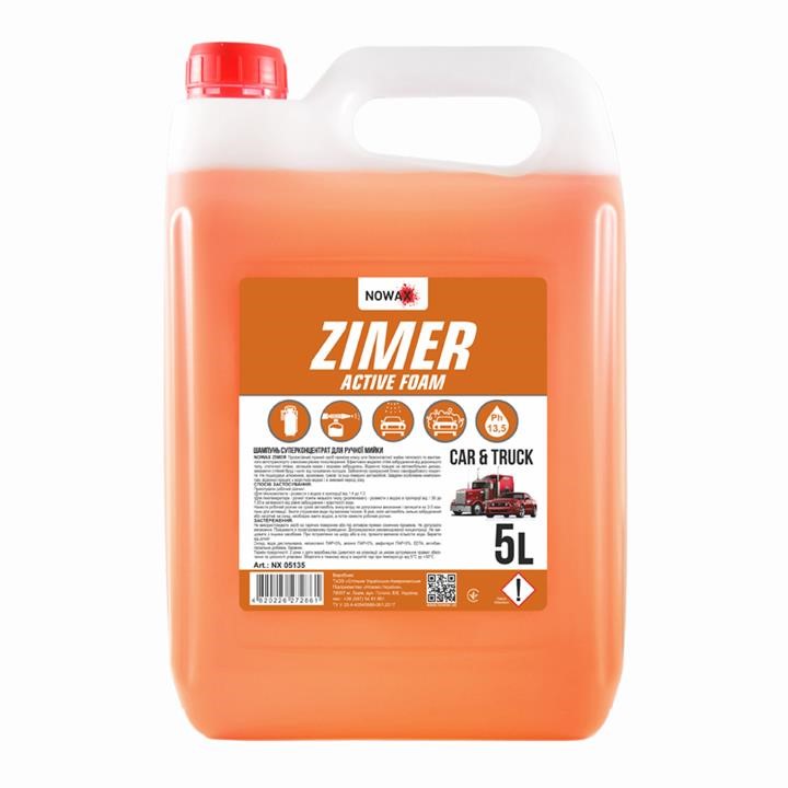 Nowax NX05135 Nowax Zimer Active Foam super concentrate 5L NX05135
