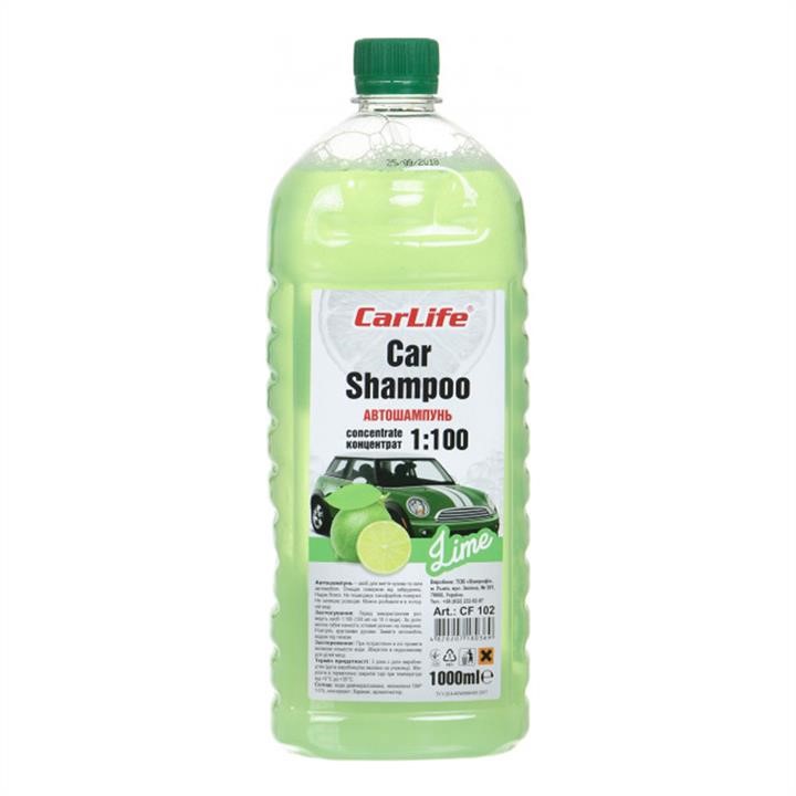 CarLife CF102 Car Shampoo CarLife Concentrate 1:100 Lime, 1L CF102