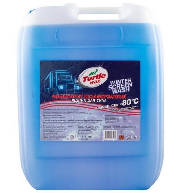 Turtle wax W4048 Winter windshield washer fluid, concentrate, -80°C, 20l W4048