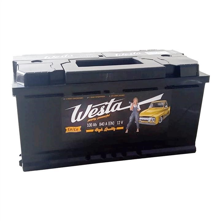 Westa WST100 Battery WESTA 6CT-100 Standart 12V 100Ah 840(EN) R+ WST100