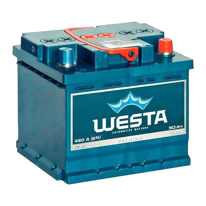 Westa WPR5001LB1 Battery WESTA 6CT-50 12V 50Ah 480(EN) L+ WPR5001LB1