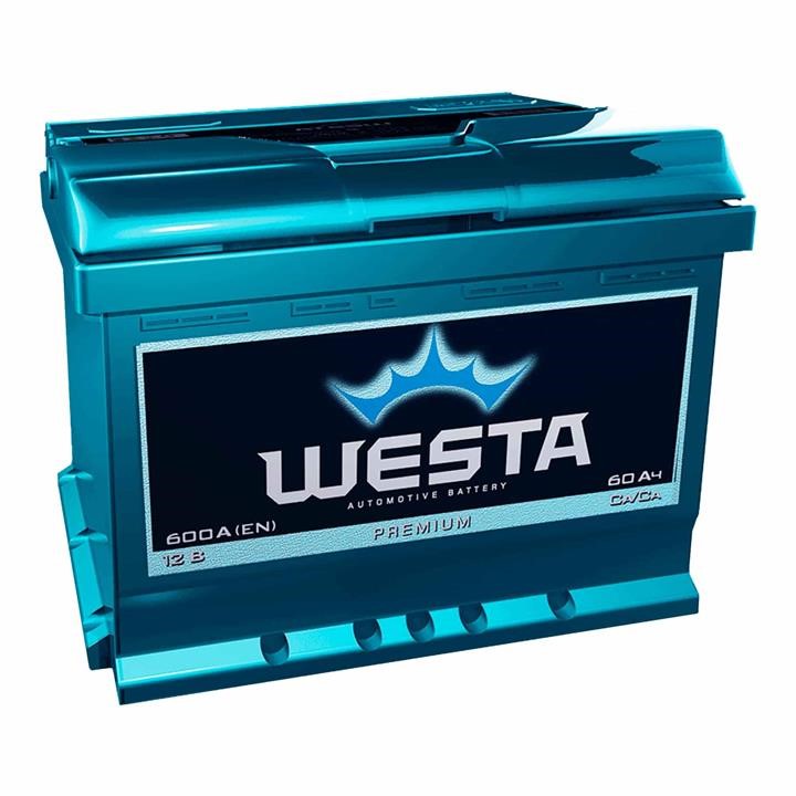 Westa WPR6000LB2 Battery WESTA 6CT-60 12V 60Ah 600(EN) R+ WPR6000LB2