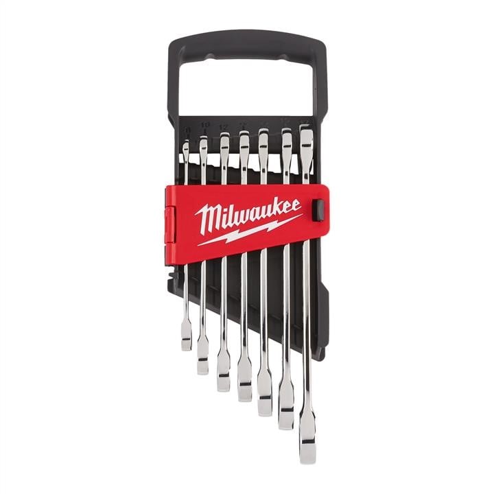 Milwaukee 4932464993 Set of open-end wrenches with ratchet 4932464993