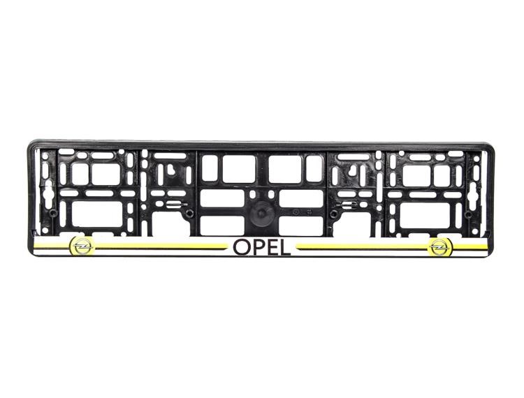 Winso 16.2 Frame for number plate, Opel (Yellow) 162