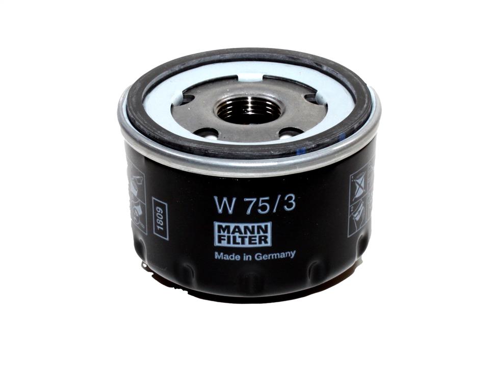 Mann-Filter W 75/3 Oil Filter W753