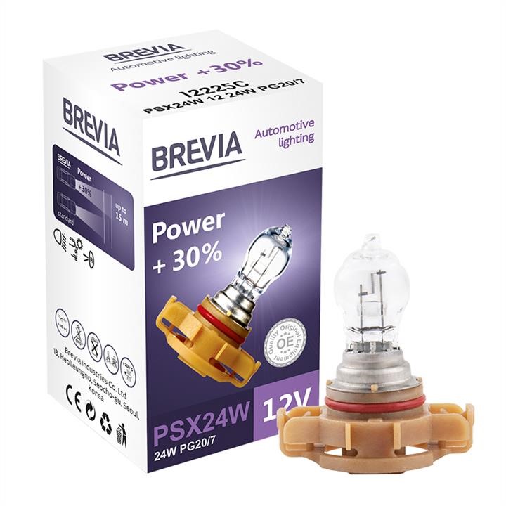 Brevia 12225C Halogen lamp Brevia PSX24W 12V 24W PG20/7 Power +30% CP 12225C