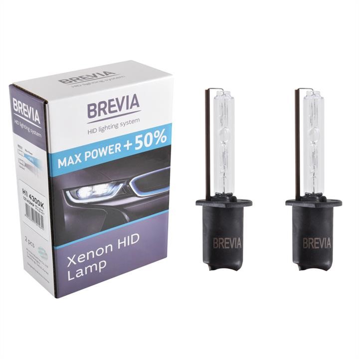 Brevia 12143MP Xenon lamp Brevia H1 +50%, 4300K, 85V, 35W P14.5s KET, 2 pcs. 12143MP