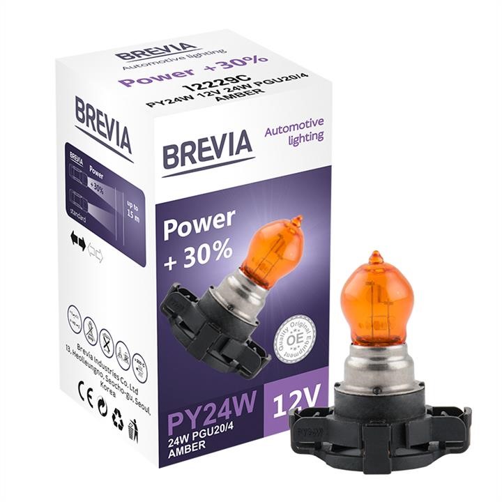 Brevia 12229C Halogen lamp Brevia PY24W 12V/24V PGU20/4 AMBER Power +30% CP 12229C