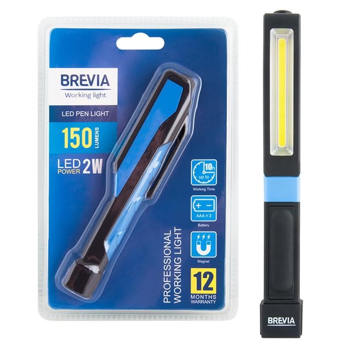 Brevia 11390 Inspection lamp Brevia LED Pen Light 2W LED, 150lm, IP20, IK05, 3xAAA 11390 11390