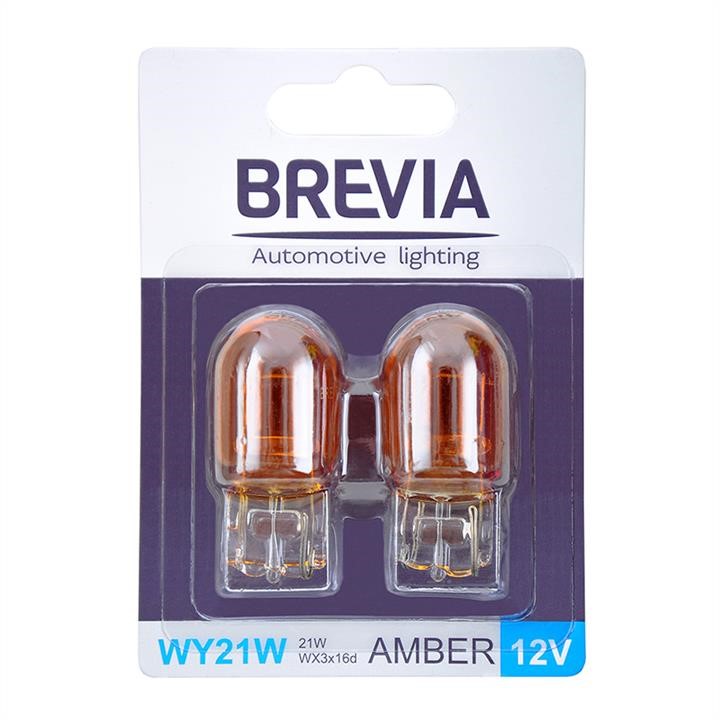 Brevia 12312B2 Incandescent lamp Brevia WY21W 12V 21W WX3x16d AMBER B2, 2 pcs. 12312B2