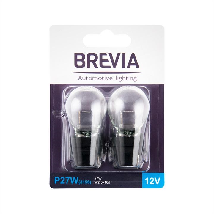 Brevia 12338B2 Incandescent lamp Brevia P27W 12V 27W W2.5x16q Transparent 2 pcs. 12338B2