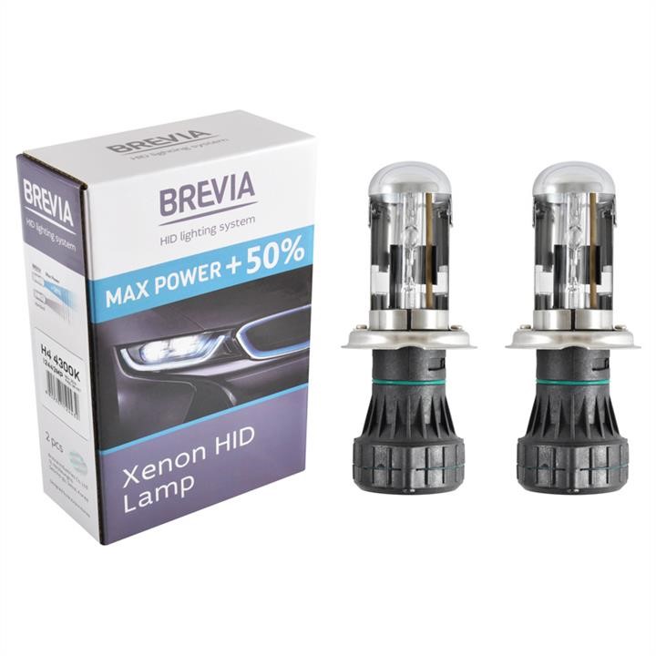Brevia 12443MP Bi-Xenon lamp Brevia H4 +50%, 4300K, 85V, 35W P43t-38 KET, 2 pcs. 12443MP