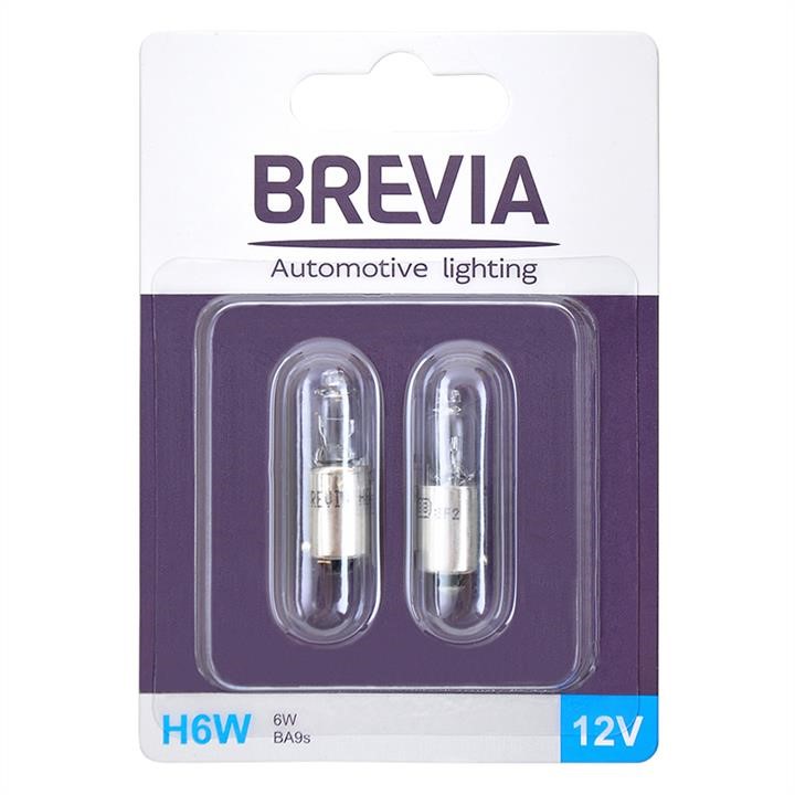 Brevia 12332B2 Incandescent lamp Brevia H6W 12V 6W BA9s 2 pcs. 12332B2