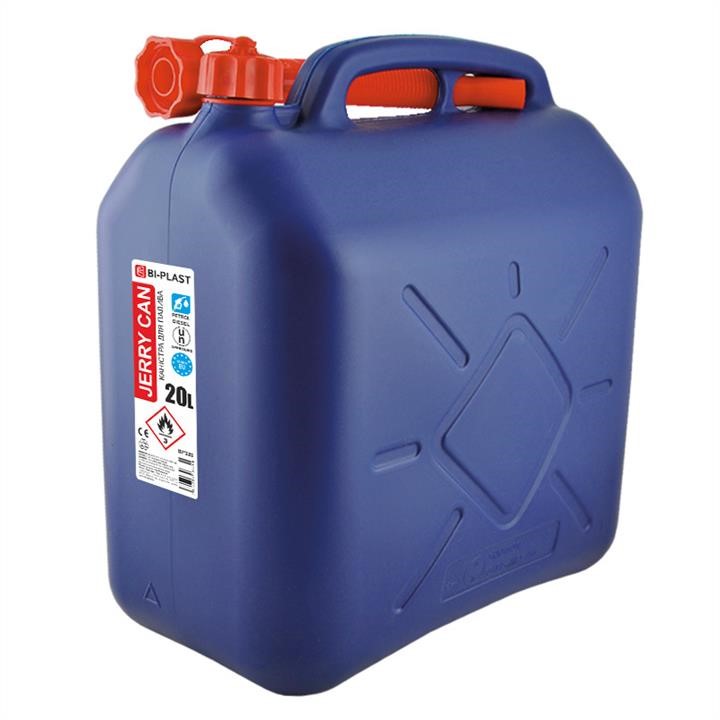Bi-Plast BP-320 HDPE plastic canister for gasoline 20L with watering can BP320