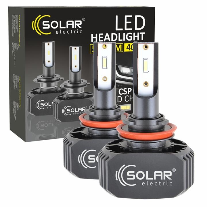 Solar 8211 LED Lamp Solar H11 12-24V 6000K 5000Lm 40W CSP1860 2 pcs 8211