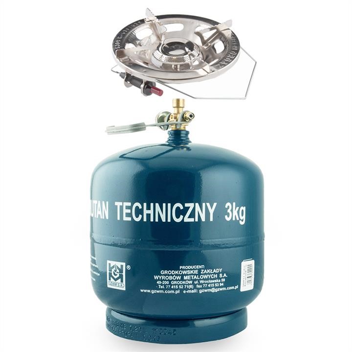 Orgaz NC00630 Gas Cylinder GZWM with CK-635 Burner (Hob), 7.2L NC00630